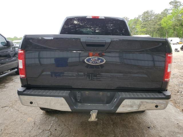 1FTEW1E56LKF32182 - 2020 FORD F150 SUPERCREW BLACK photo 6