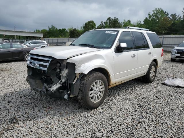 1FMJU1K57DEF07876 - 2013 FORD EXPEDITION LIMITED WHITE photo 1