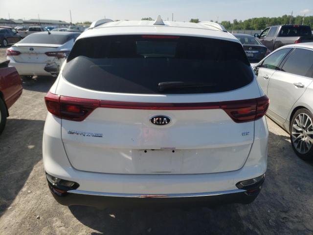 KNDPNCAC3M7909499 - 2021 KIA SPORTAGE EX WHITE photo 6