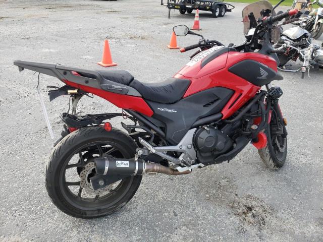 JH2RC6308EK000909 - 2014 HONDA NC700X RED photo 4