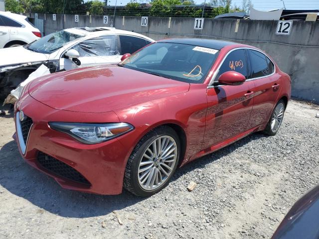 ZARFAECN4J7563997 - 2018 ALFA ROMEO GIULIA TI RED photo 1