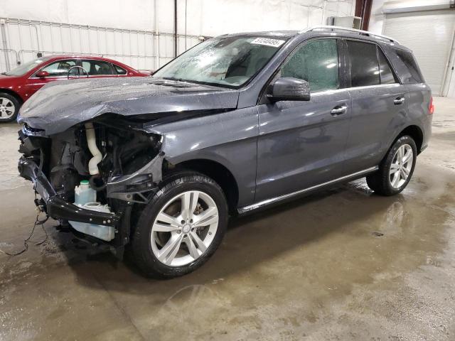 4JGDA5HB5FA487003 - 2015 MERCEDES-BENZ ML 350 4MATIC CHARCOAL photo 1