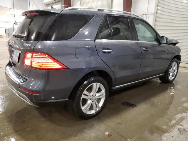 4JGDA5HB5FA487003 - 2015 MERCEDES-BENZ ML 350 4MATIC CHARCOAL photo 3