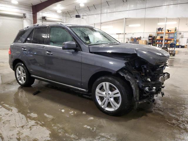 4JGDA5HB5FA487003 - 2015 MERCEDES-BENZ ML 350 4MATIC CHARCOAL photo 4