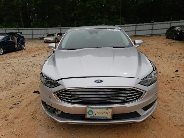 3FA6P0LU0JR171083 - 2018 FORD FUSION SE HYBRID SILVER photo 5