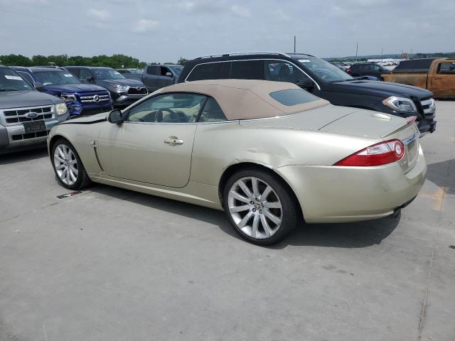 SAJWA44B475B19715 - 2007 JAGUAR XK BEIGE photo 2