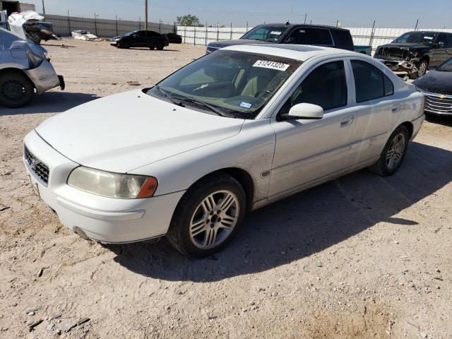 YV1RS592452438805 - 2005 VOLVO S60 2.5T WHITE photo 1