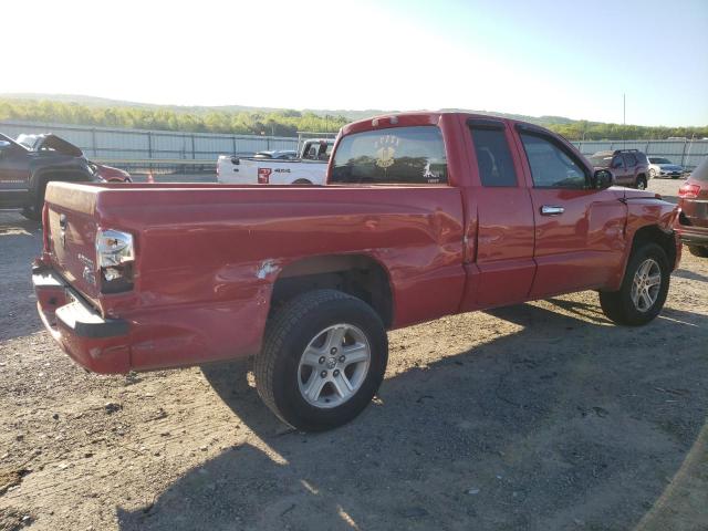 1D7RE3BK2BS709485 - 2011 DODGE DAKOTA SLT RED photo 3