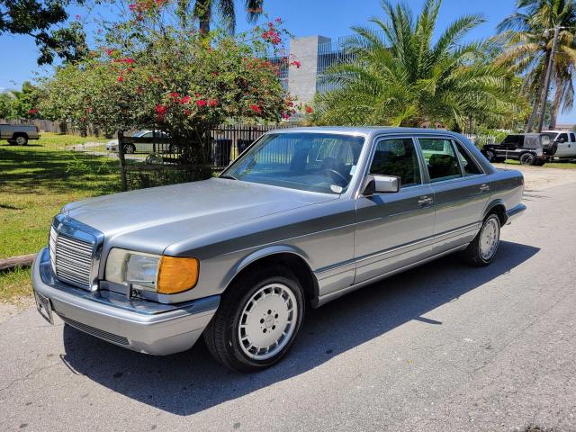 WDBCA39DXJA393341 - 1988 MERCEDES-BENZ 560 SEL SILVER photo 2