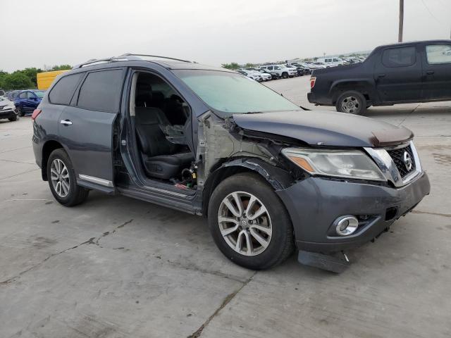 5N1AR2MN2EC647125 - 2014 NISSAN PATHFINDER S GRAY photo 4