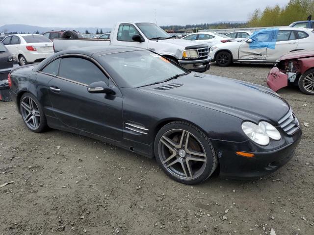 WDBSK75F93F032342 - 2003 MERCEDES-BENZ SL 500R BLACK photo 4