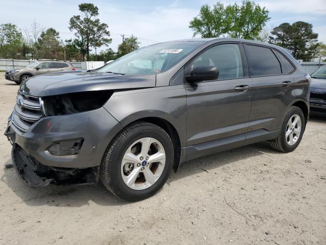 2FMPK3G98GBB56581 - 2016 FORD EDGE SE CHARCOAL photo 1