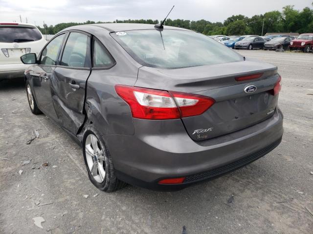 1FADP3F25DL231123 - 2013 FORD FOCUS SE GRAY photo 3