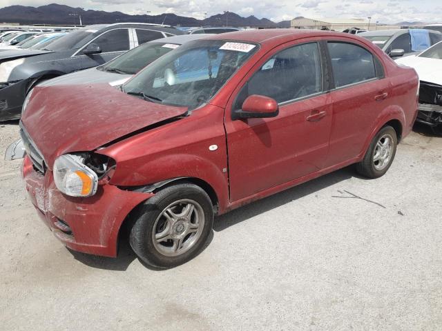 KL1TD56627B175107 - 2007 CHEVROLET AVEO BASE 红色 照片 1