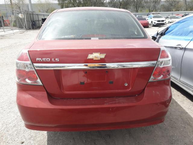 KL1TD56627B175107 - 2007 CHEVROLET AVEO BASE 红色 照片 6