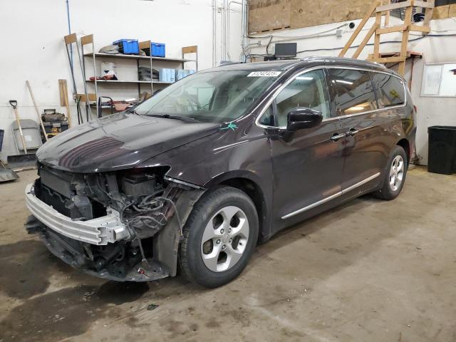 2C4RC1EG7HR644316 - 2017 CHRYSLER PACIFICA TOURING L PLUS GRAY photo 1