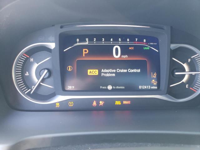 5FNYF8H5XNB028901 - 2022 HONDA PASSPORT EXL BLACK photo 9