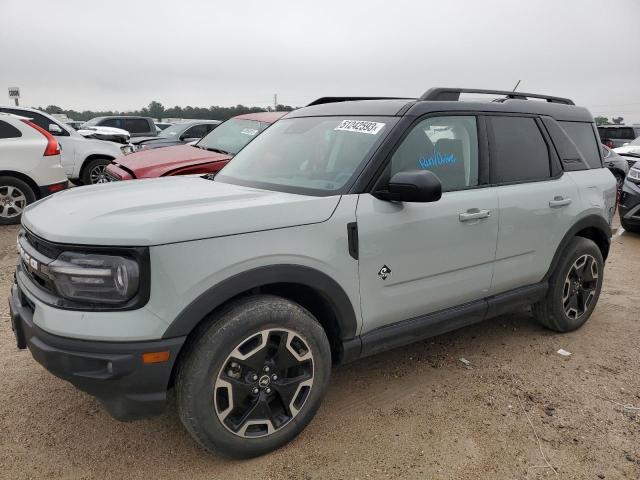 3FMCR9C67MRA03874 - 2021 FORD BRONCO SPO OUTER BANKS GRAY photo 1