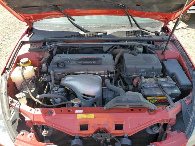 4T1CE38P56U717976 - 2006 TOYOTA CAMRY SOLA SE RED photo 11