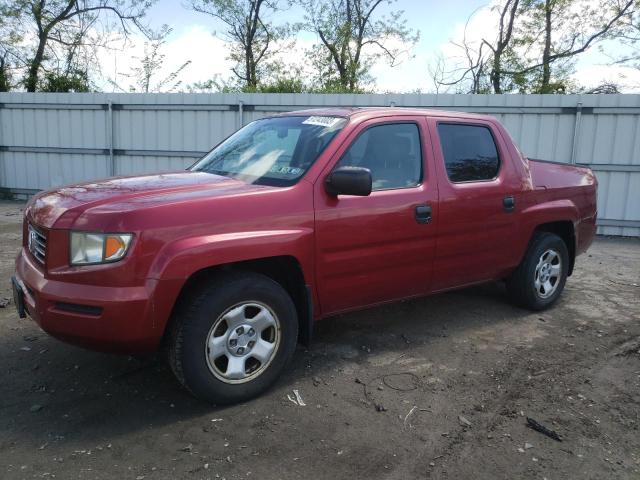 2HJYK16246H558185 - 2006 HONDA RIDGELINE RT RED photo 1