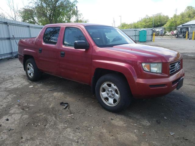 2HJYK16246H558185 - 2006 HONDA RIDGELINE RT RED photo 4