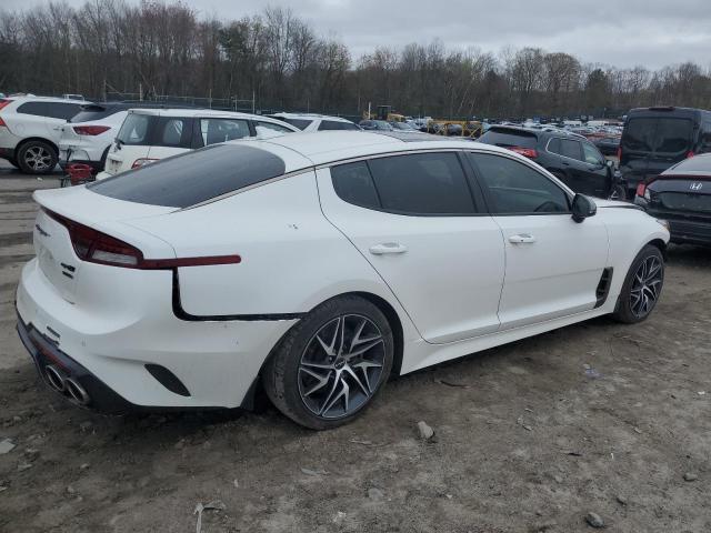 KNAE35LD9N6109857 - 2022 KIA STINGER GT LINE WHITE photo 3