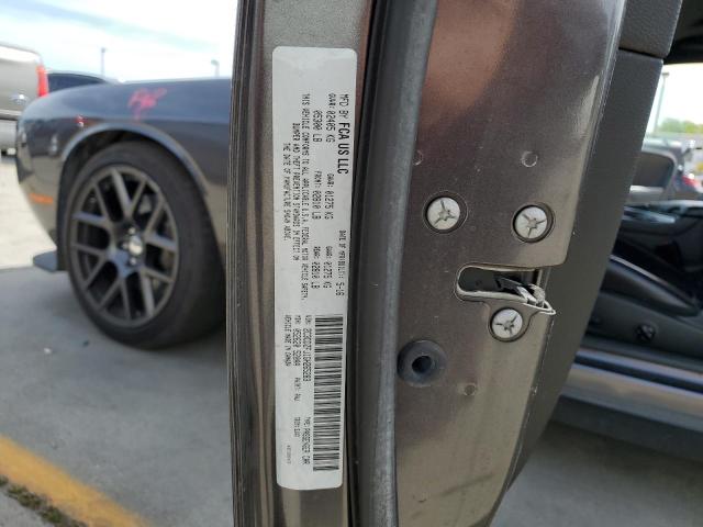 2C3CDZFJ1GH265283 - 2016 DODGE CHALLENGER R/T SCAT PACK CHARCOAL photo 12