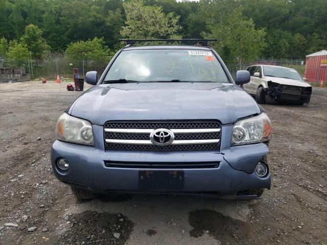 JTEEW21A660026100 - 2006 TOYOTA HIGHLANDER HYBRID BLUE photo 5