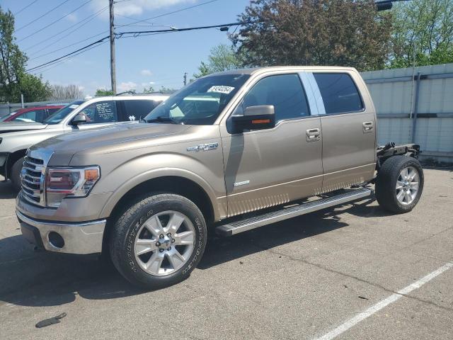 1FTFW1ET6DFD94690 - 2013 FORD F150 SUPERCREW TAN photo 1