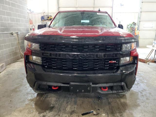 1GCPYCEF2MZ402402 - 2021 CHEVROLET SILVERADO K1500 TRAIL BOSS CUSTOM BURGUNDY photo 5