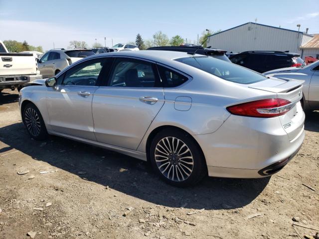 3FA6P0D92JR188445 - 2018 FORD FUSION TITANIUM/PLATINUM SILVER photo 2