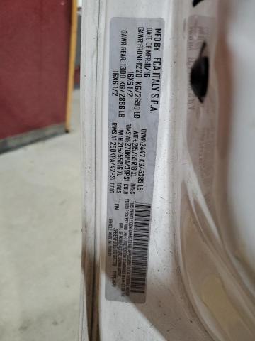 ZFBERFBB5H6E66776 - 2017 RAM PROMASTER SLT WHITE photo 13