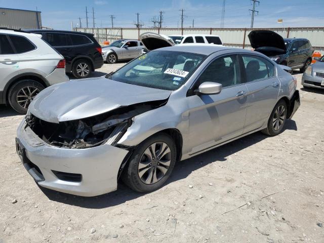 1HGCR2F30EA294812 - 2014 HONDA ACCORD LX SILVER photo 1