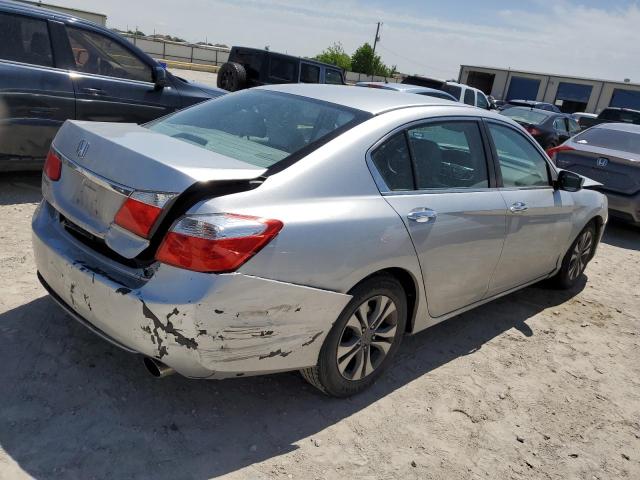 1HGCR2F30EA294812 - 2014 HONDA ACCORD LX SILVER photo 3