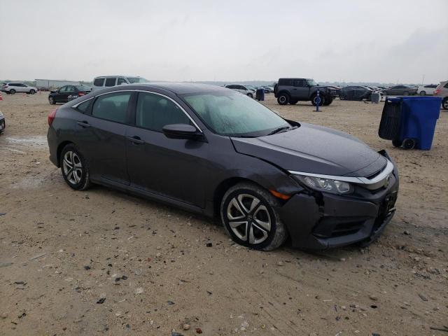 19XFC2F56HE009675 - 2017 HONDA CIVIC LX GRAY photo 4