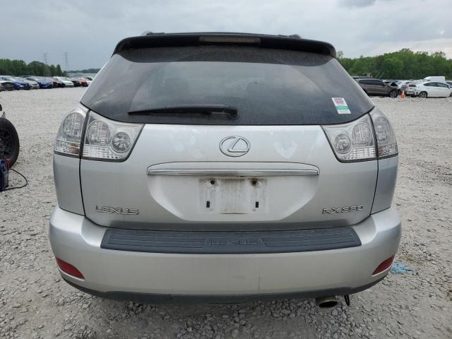 2T2GK31U99C062376 - 2009 LEXUS RX 350 SILVER photo 6