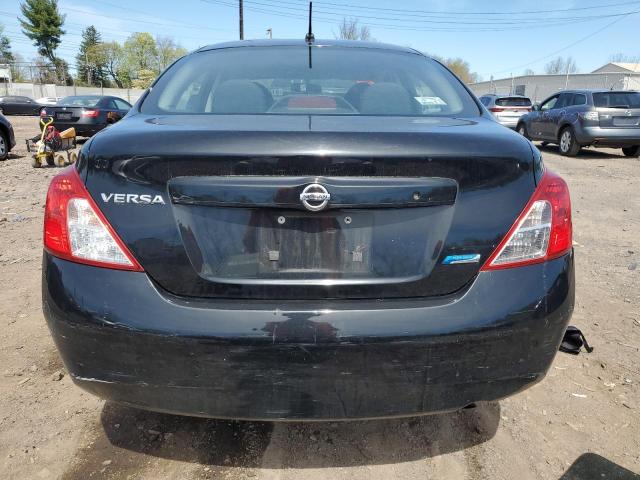 3N1CN7AP0EL858357 - 2014 NISSAN VERSA S BLACK photo 6