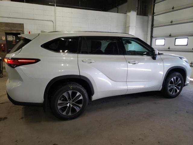 5TDGZRBH4LS016389 - 2020 TOYOTA HIGHLANDER XLE Weiß Foto 3