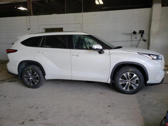 5TDGZRBH4LS016389 - 2020 TOYOTA HIGHLANDER XLE Weiß Foto 4