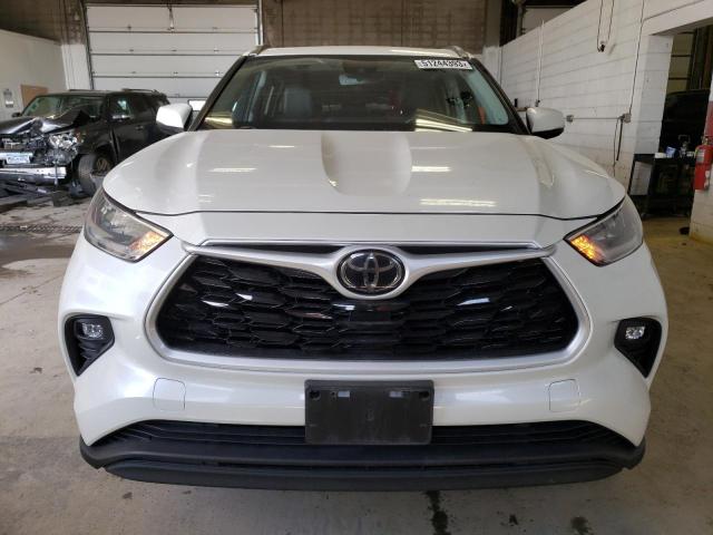 5TDGZRBH4LS016389 - 2020 TOYOTA HIGHLANDER XLE Weiß Foto 5