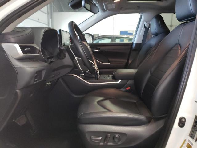 5TDGZRBH4LS016389 - 2020 TOYOTA HIGHLANDER XLE Weiß Foto 7