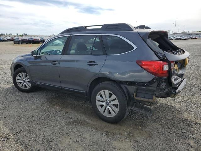 4S4BSAFC7J3315464 - 2018 SUBARU OUTBACK 2.5I PREMIUM GRAY photo 2