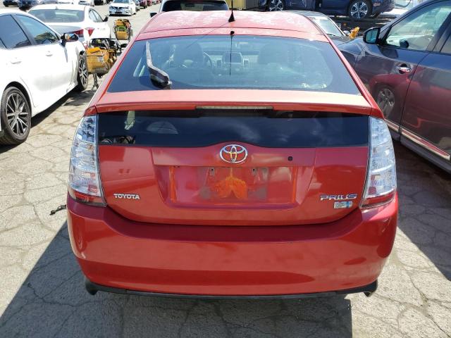 JTDKB20U977602172 - 2007 TOYOTA PRIUS RED photo 6