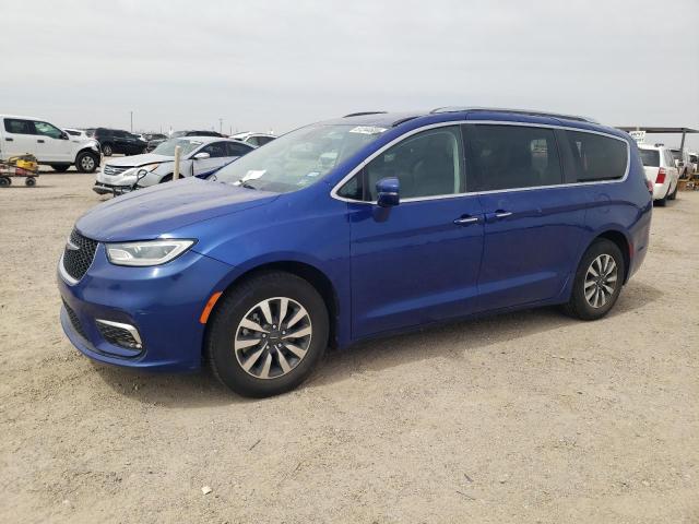 2C4RC1BG8MR531585 - 2021 CHRYSLER PACIFICA TOURING L BLUE photo 1