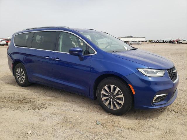 2C4RC1BG8MR531585 - 2021 CHRYSLER PACIFICA TOURING L BLUE photo 4