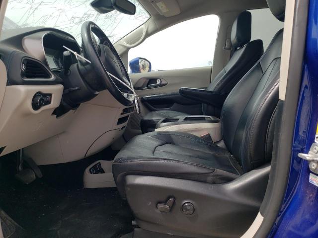 2C4RC1BG8MR531585 - 2021 CHRYSLER PACIFICA TOURING L BLUE photo 7