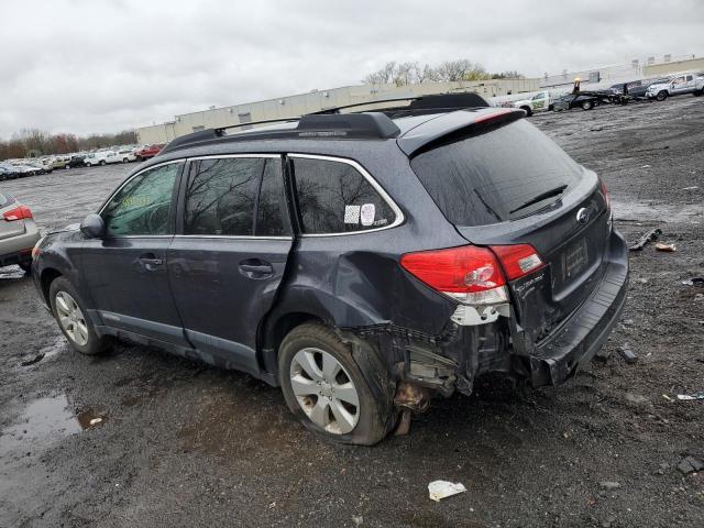 4S4BRBCC2C3230119 - 2012 SUBARU OUTBACK 2.5I PREMIUM GRAY photo 2