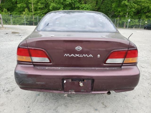 JN1CA21A5WM803730 - 1998 NISSAN MAXIMA GLE MAROON photo 6