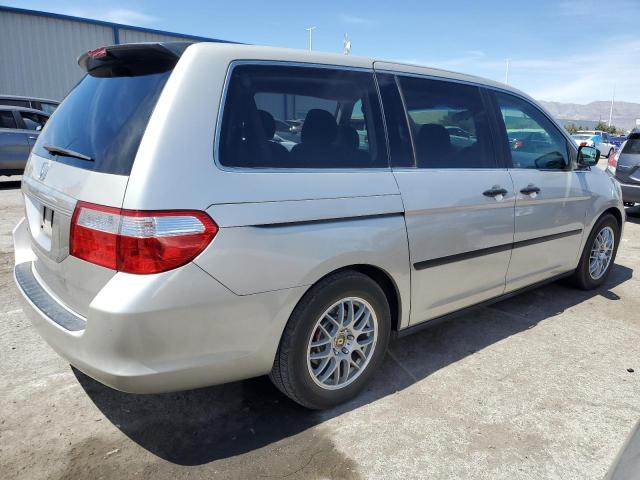 5FNRL38216B055315 - 2006 HONDA ODYSSEY LX SILVER photo 3