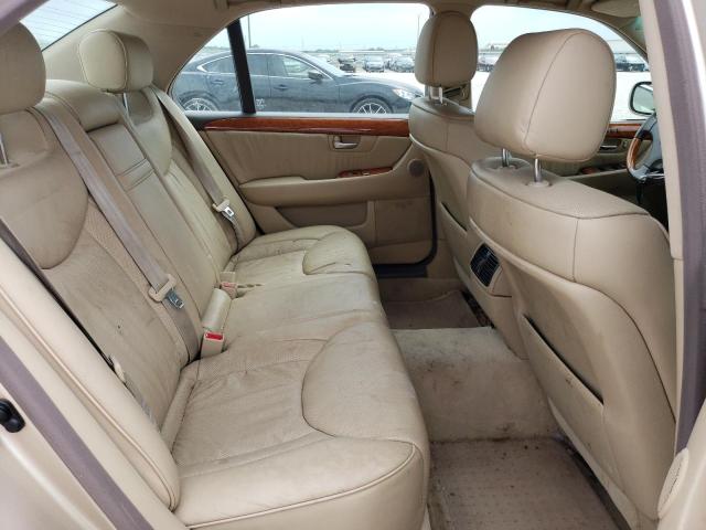 JTHBN36F165048169 - 2006 LEXUS LS 430 GOLD photo 10